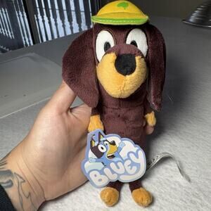 NWT SNICKERS Bluey And Friends 7" Plush Dog